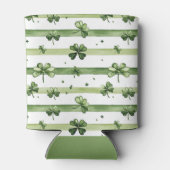 St. Patrick's Day Ierse Klaverontwerp Blikjeskoeler (Achterkant)