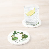 ST. PATRICK'S DAY- IERSE MEISJES ZANDSTEEN ONDERZETTER (Zijkant)