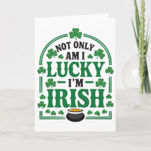 St. Patrick's Day Ierse Shamrock Shenanigan Ierlan Kaart