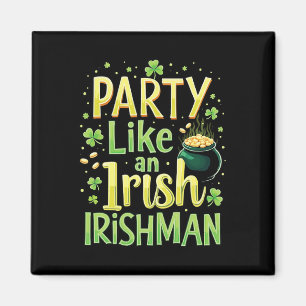 St. Patrick's Day Ierse Shamrock Shenanigan Ierlan Magneet