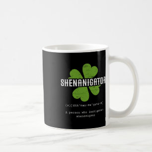 St. Patrick's Day Ierse Shenanigator Lucky Fun Clo Koffiemok
