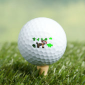 St Patrick's day Ierse Terriër Golfballen (Insitu Shirt)