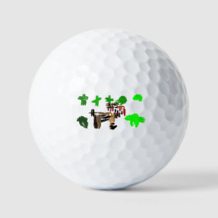 St Patrick's day Ierse Terriër Golfballen