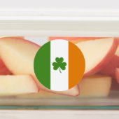 St Patrick's Day Ierse vlag met Shamrock klaver Labels (Aangebracht)