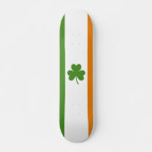 St Patrick's Day Ierse vlag met Shamrock klaver Persoonlijk Skateboard (Voorkant)
