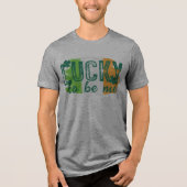 St. Patrick's Day Ierse vlag T-shirt (Voorkant)