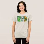 St. Patrick's Day Ierse vlag T-shirt (Voorkant volledig)