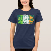 St. Patrick's Day Ierse vlag T-shirt (Voorkant)