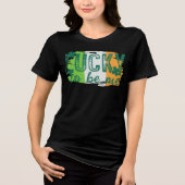 St. Patrick's Day Ierse vlag T-shirt (Voorkant)