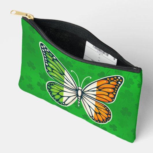 St. Patrick's Day Ierse vlinder Etui (Open)