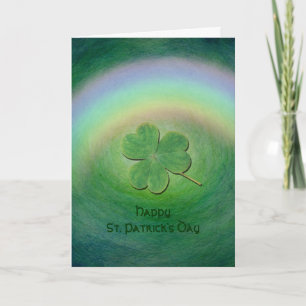 St. Patrick's Day - Ierse zegen - Klaver Kaart