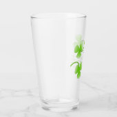 St. Patrick's Day Ierse Zegen Pintglas Glas (Rechts)