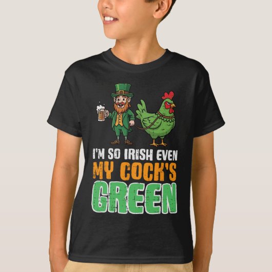 St. Patrick's Day Ik ben zo Iers dat zelfs mijn gr T-shirt (Voorkant)