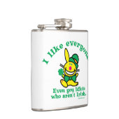 St Patrick's Day | Ik hou van iedereen Heupfles (Rechts)