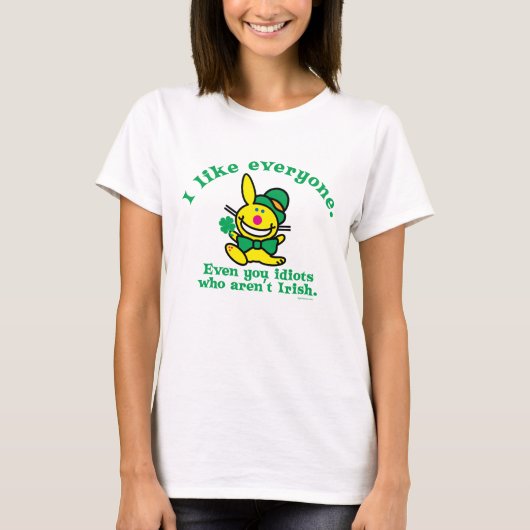 St Patrick's Day | Ik hou van iedereen T-shirt (Voorkant)