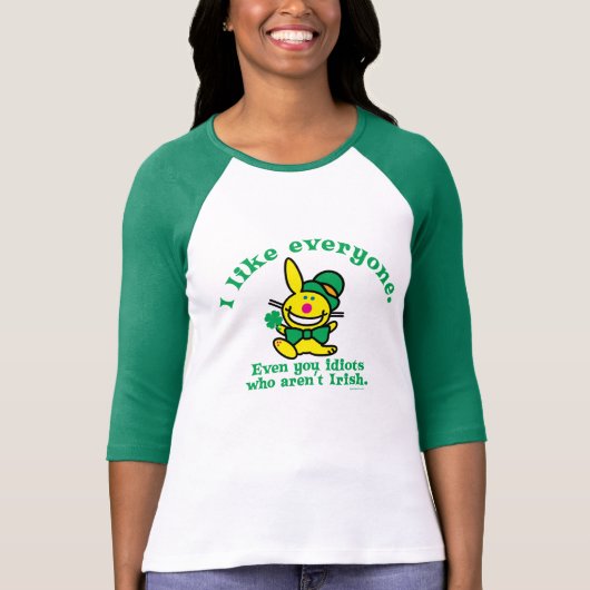 St Patrick's Day | Ik hou van iedereen T-shirt (Voorkant)