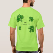 St Patrick's Day in green T-shirt (Achterkant)