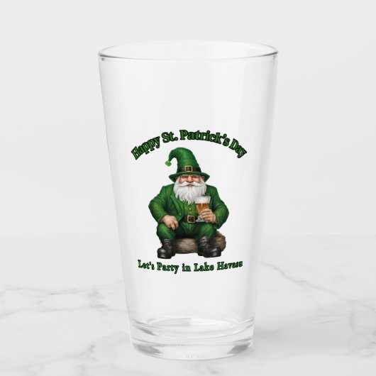 St. Patrick's Day in Lake Havasu, Az. Glas (Voorkant)