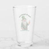 St. Patrick's Day in Lake Havasu, Az. Glas (Achterkant)