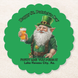 St. Patrick's Day in Lake Havasu, Az. Kartonnen Onderzetters