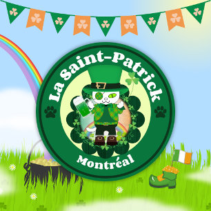 St. Patrick's Day in Montreal Magneet