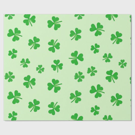 St. Patrick's Day inpakpapier (Vlak)