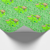 St. Patrick's Day Inpakpapier Klaver (Hoek)