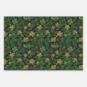 St. Patricks Day Inpakpapier Plat Vel Set van 3 (Voorkant 3)