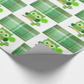 St. Patrick's Day Inpakpapier Uil (Hoek)