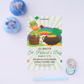 St Patrick's Day Invitation Flyer (Enkel)