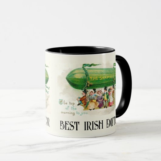 St. Patrick's Day Ireland Best Irish Doctor Fun Mok (Voorkant rechts)