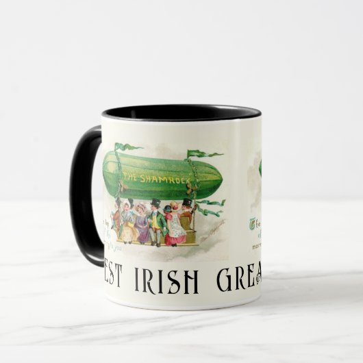 St. Patrick's Day Ireland Best Irish Great Grandpa Mok (Voorkant links)