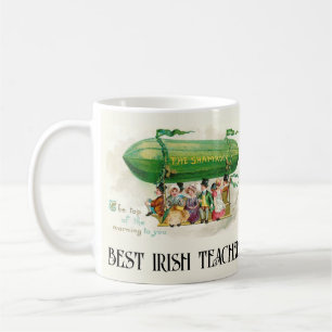 St. Patrick's Day Ireland Best Irish Teacher Fun Koffiemok