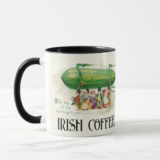 St Patrick's Day Ireland Coffee Colorful Fun Mok (Links)