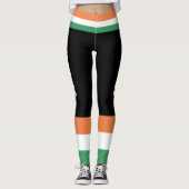 St Patrick's Day Ireland Flag Leggings (Voorkant)