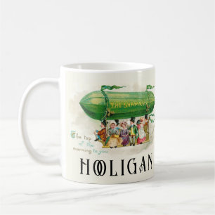 St. Patrick's Day Ireland Hooligan Colorful Fun Koffiemok