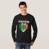 St Patricks Day Ireland Irish And Proud Ireland Fl T-shirt (Voorkant volledig)