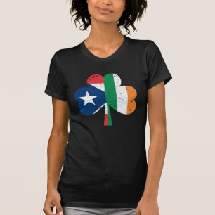 St Patricks Day Ireland Puerto Rican T-shirt