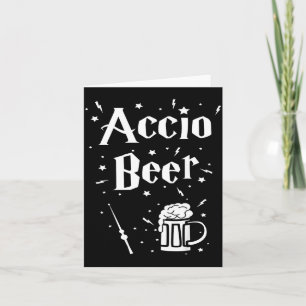 St. Patrick's Day Iri-shirt - Accio Bier Grappig T Kaart