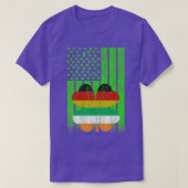 St Patricks Day Irish American Flag - Irish German T-shirt (Design voorkant)
