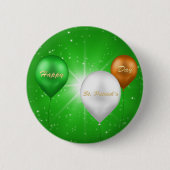 St. Patrick's Day Irish Balloons - Button (Voorkant)