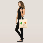 St. Patrick's Day Irish Balloons Tote Bag (Voorkant (model))