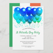 St. Patrick's Day Irish Celebration Party Kaart (Voorkant / Achterkant)