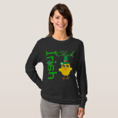 St. Patrick's Day Irish Chick T-shirt (Voorkant volledig)