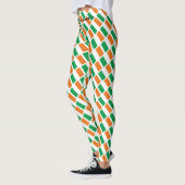 St Patrick's Day IRISH Christelijk UW EIGEN RACE Leggings (Links)