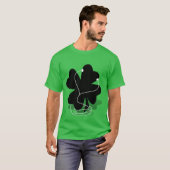 St. Patrick's Day - iRish Clover T-shirt (Voorkant volledig)