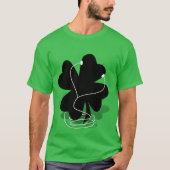 St. Patrick's Day - iRish Clover T-shirt (Voorkant)