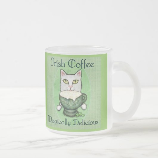 St. Patrick's Day Irish Coffee Cat Mok (Rechts)