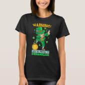 St Patricks Day Irish Dabbing Leprechaun Shenaniga T-shirt (Voorkant)