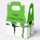 St Patrick's Day Irish Dancers' Legs Bedankdoosjes (Geopend)